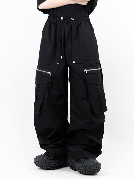 Pocket Cargo Balloon Stopper Pants
