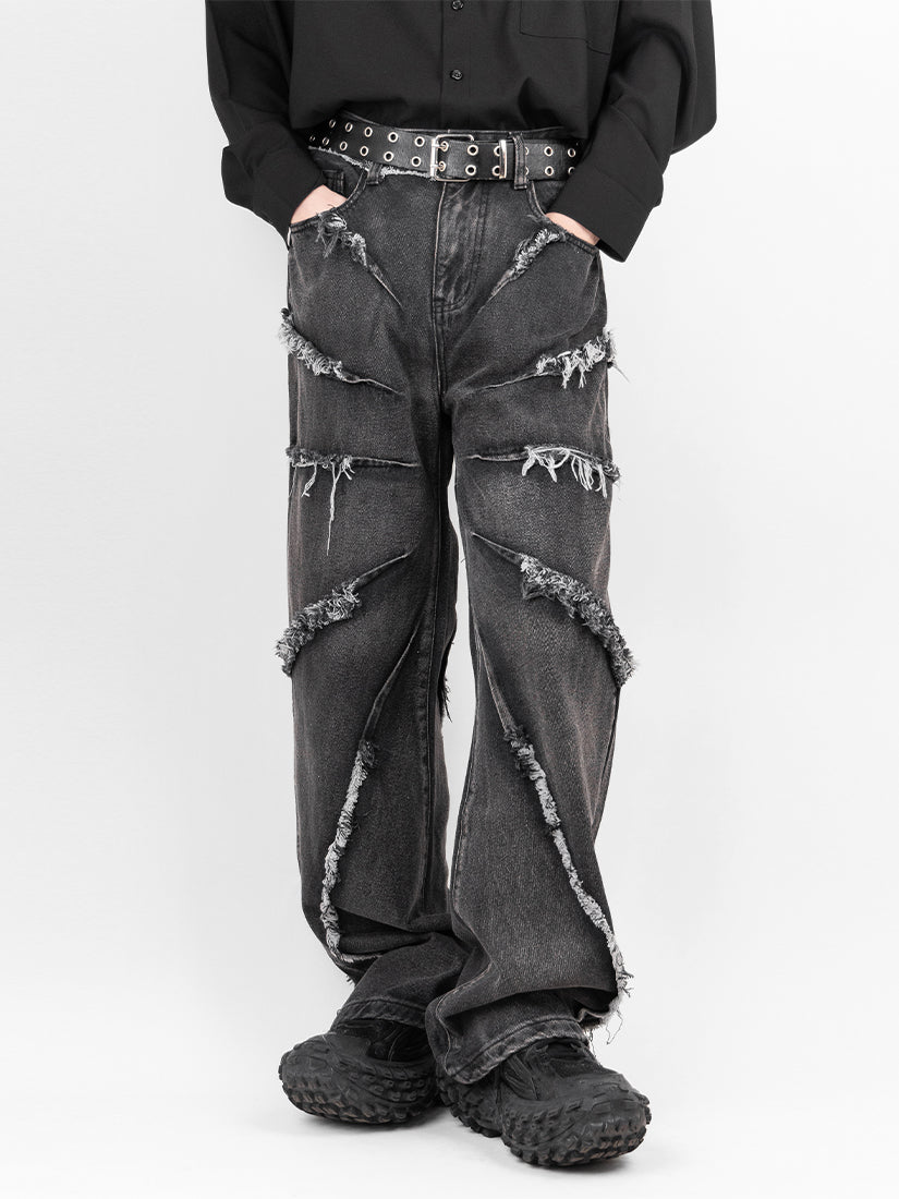 Tornado Deci Black Denim Pants 
