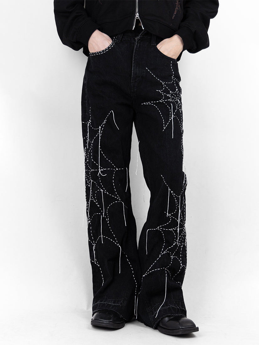 Spider Wed Wide Pants 