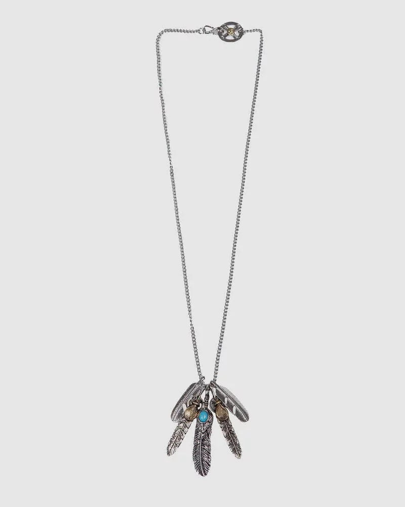 TURKY FEATHER NECKLACE 