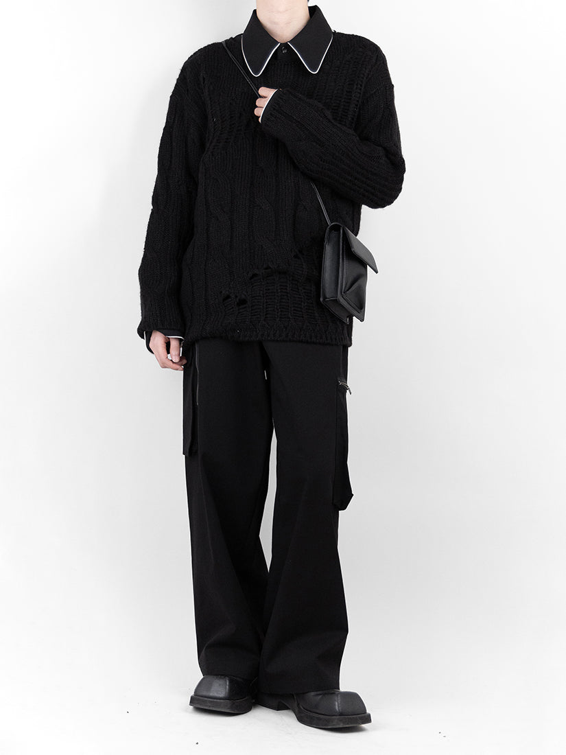 Twisted Damage Knitwear