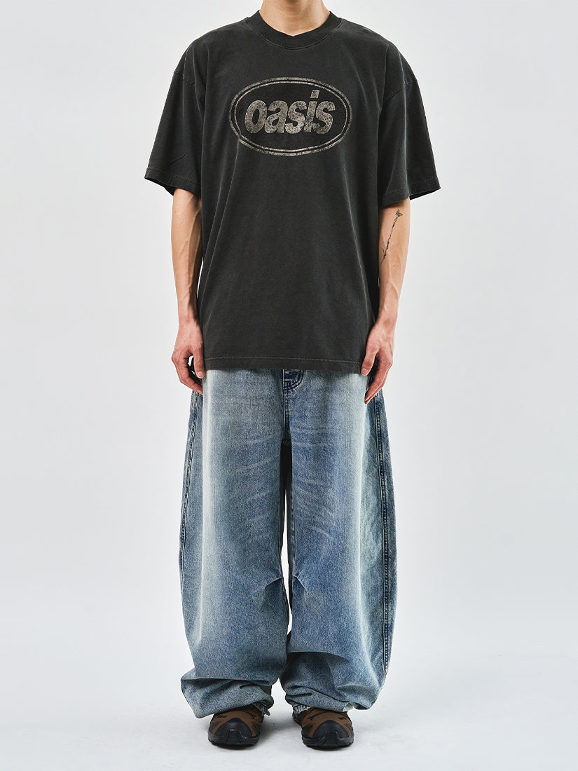 Vintage Oasis Print Top