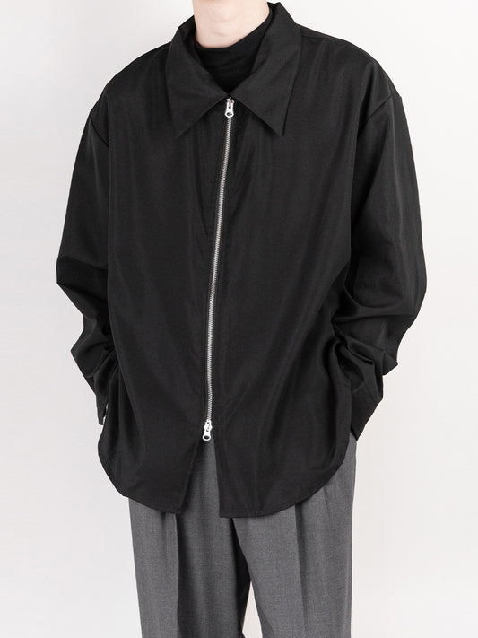 Zip-Up Long Sleeves Shirt