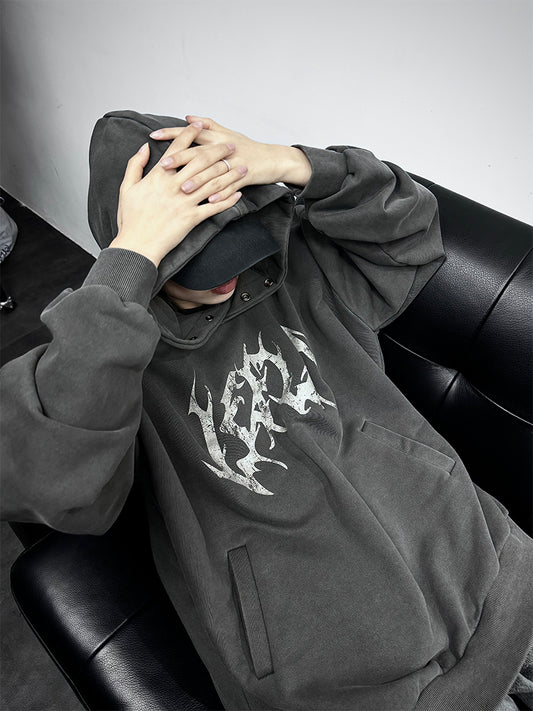 Heavy Metal Pigment Hoodie 