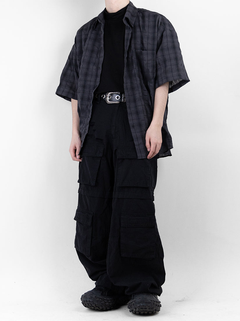 Damage Multi Cargo Pants 