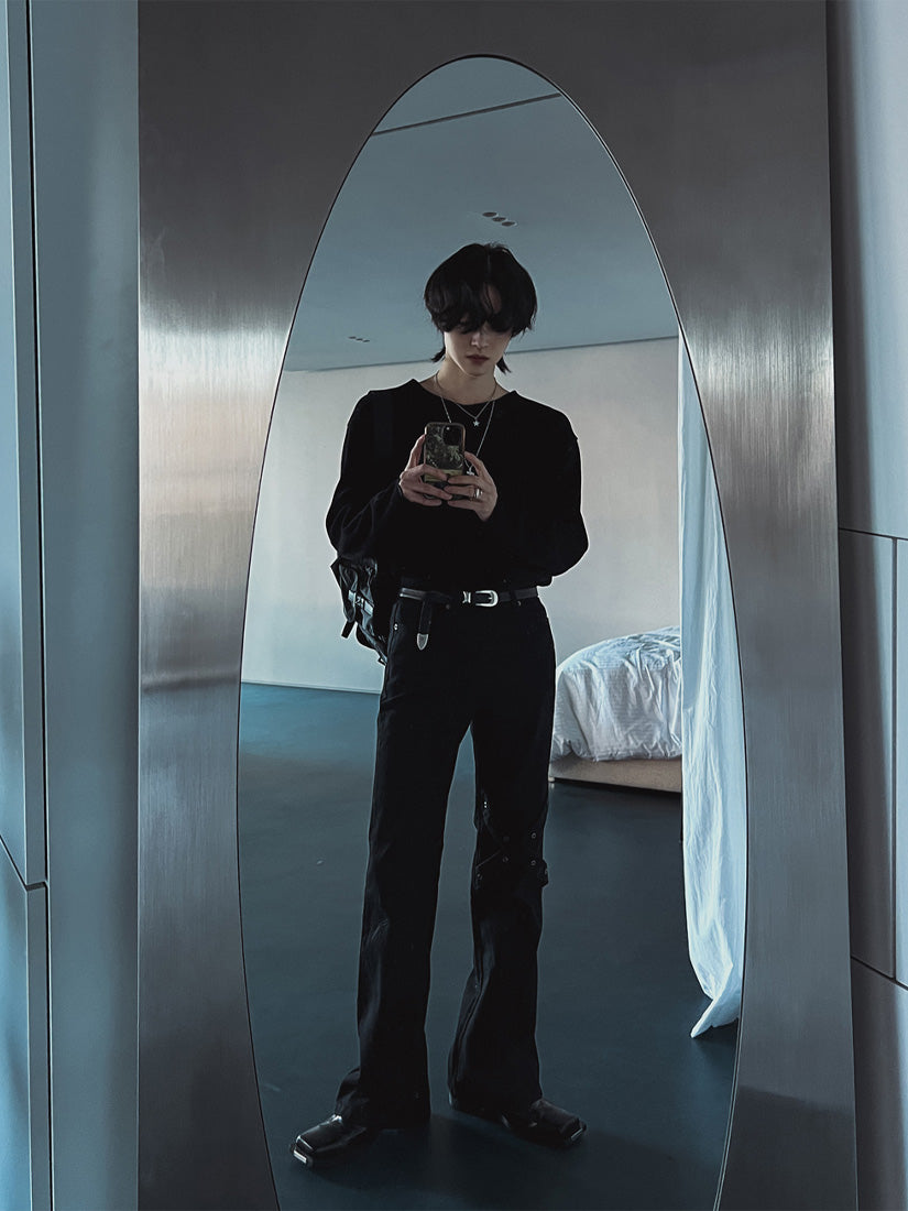 Revan Eyelet Bootcut Pants 