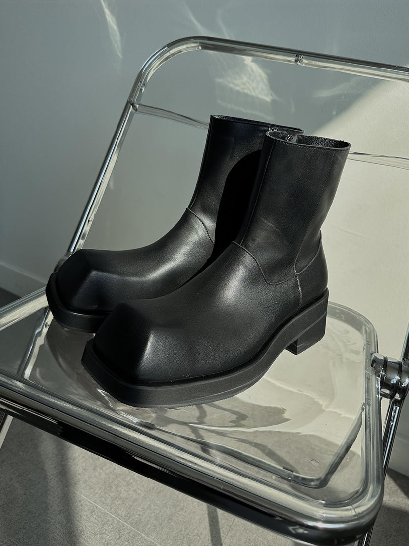 Square Toe Angle Boots 