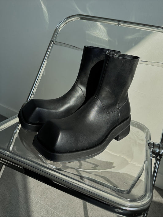 Square Toe Angle Boots 