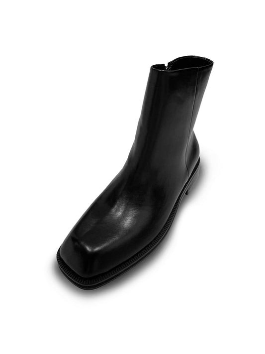 Square Toe Chelsea Boots