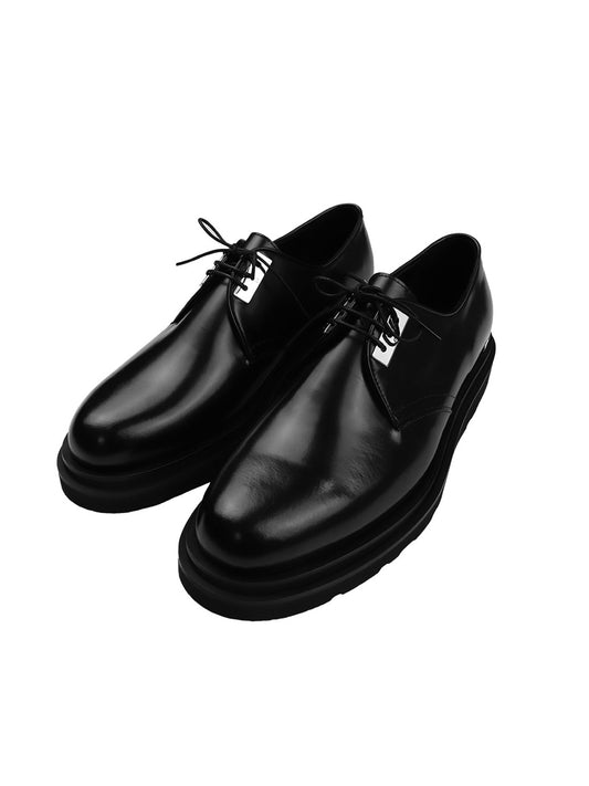 OY METAL DERBBY SHOES-BLACK 