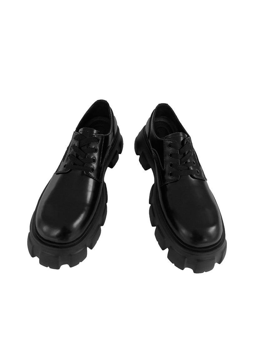 Round Rubber Sole Casual Shoes
