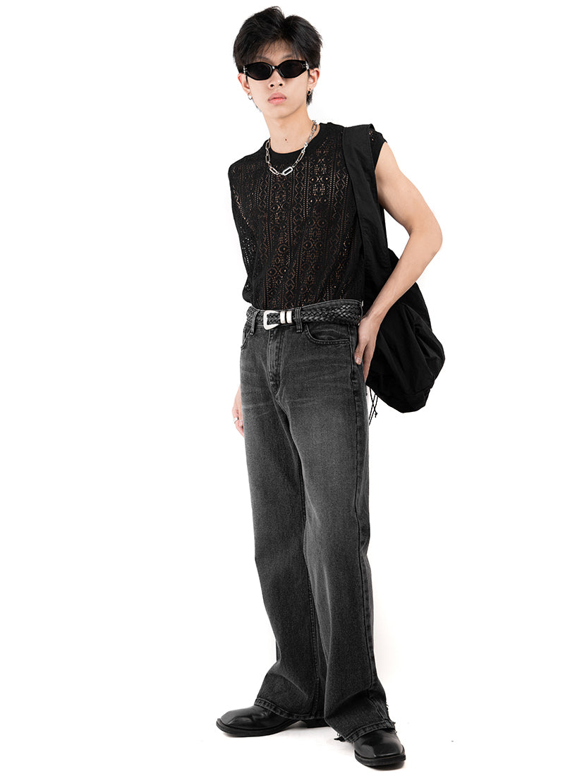 Lace Knit Vest