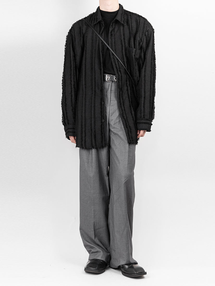 Fringe Long Sleeves Shirts 