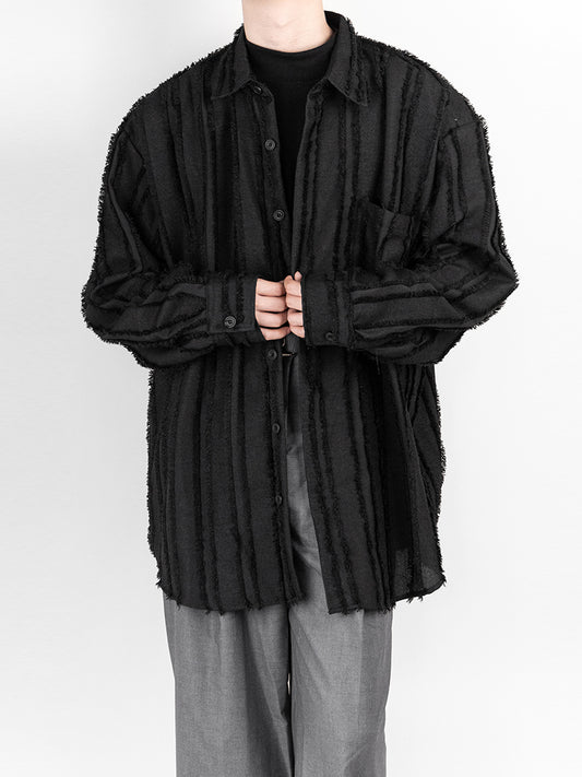 Fringe Long Sleeves Shirts 