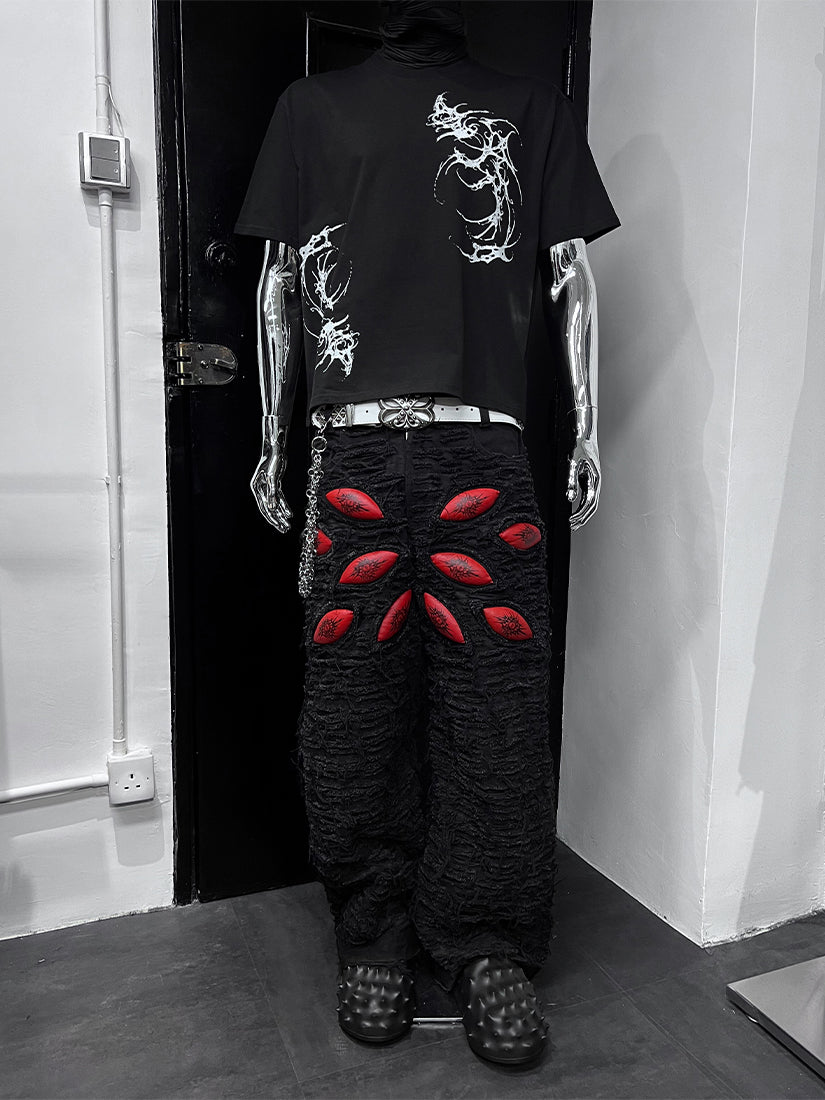 Black Metal Short Sleevess