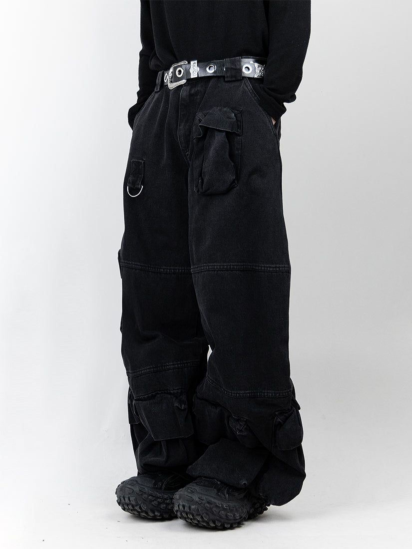 Pocket Big Wide Denim
