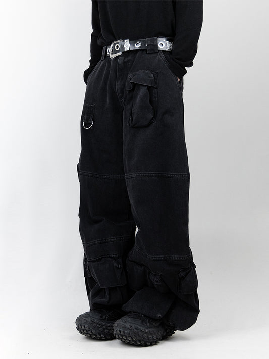 Pocket Big Wide Denim