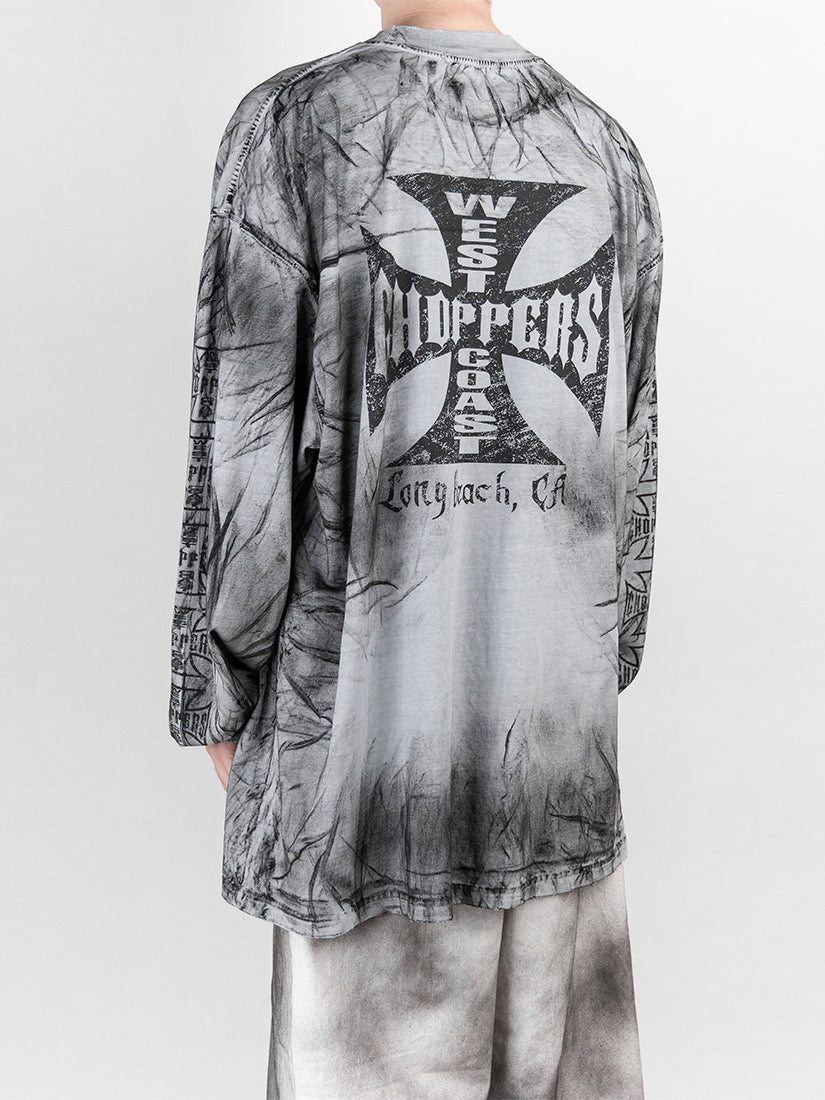West Coast Washed Over Long Sleeves