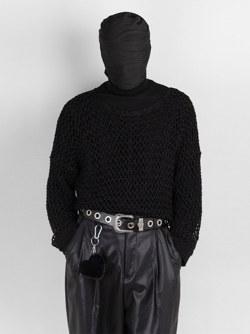 Detailed Mesh Long Sleeves 
